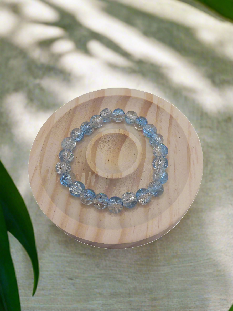 Fairy Dust in Blue & Clear (Medium)