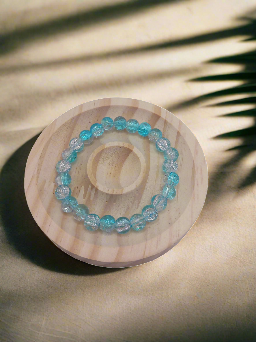 Fairy Dust in Blue & Clear (Large)